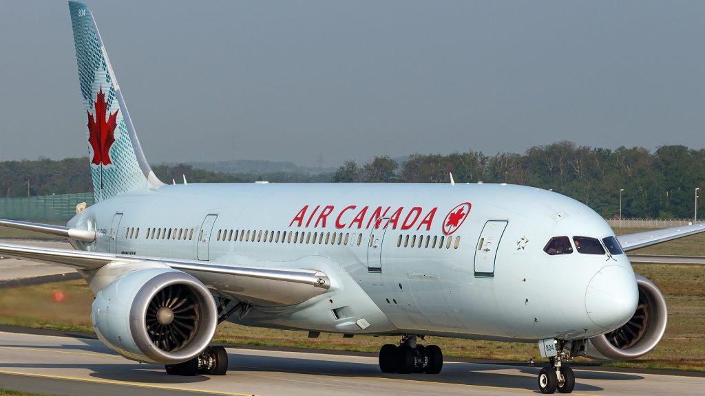 Vol annulé Air Canada